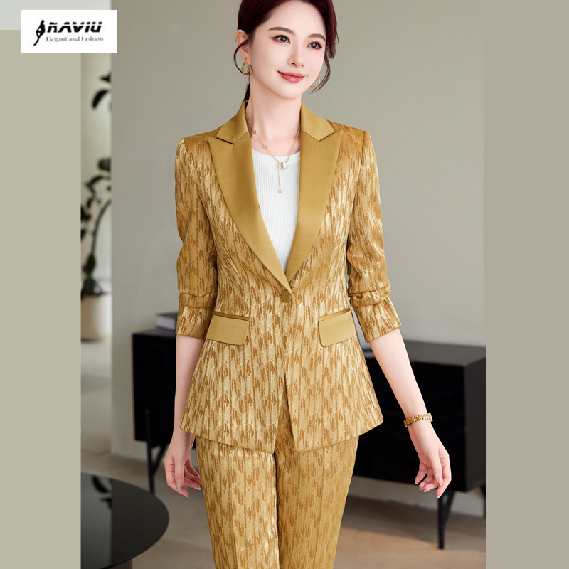 Women Formal Wear Winter - NAVIU High End Suits Women Fashion
