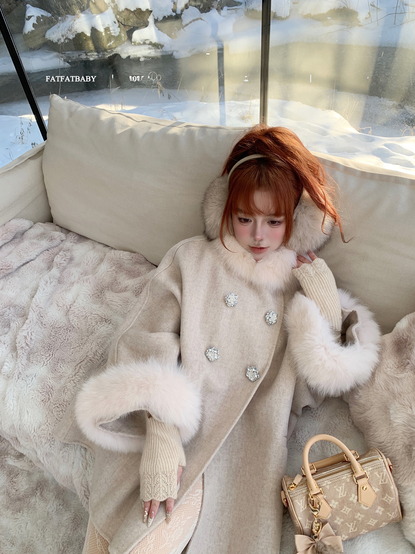 FATFAABY Double-Faced Woolen   - Tailored Coat Wool avis et prix