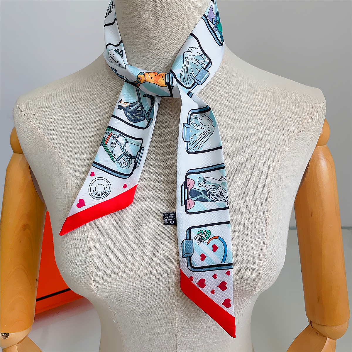 Brand Design Twill 100% Silk S - Scarf Silk Neck avis et prix