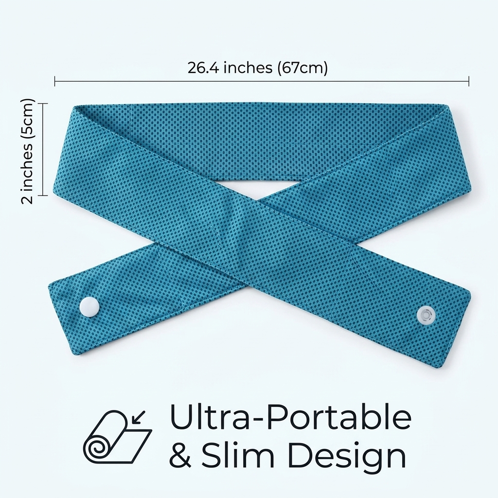 Cooling Neck Gaiter Scarf Band - Scarf Silk Neck avis et prix