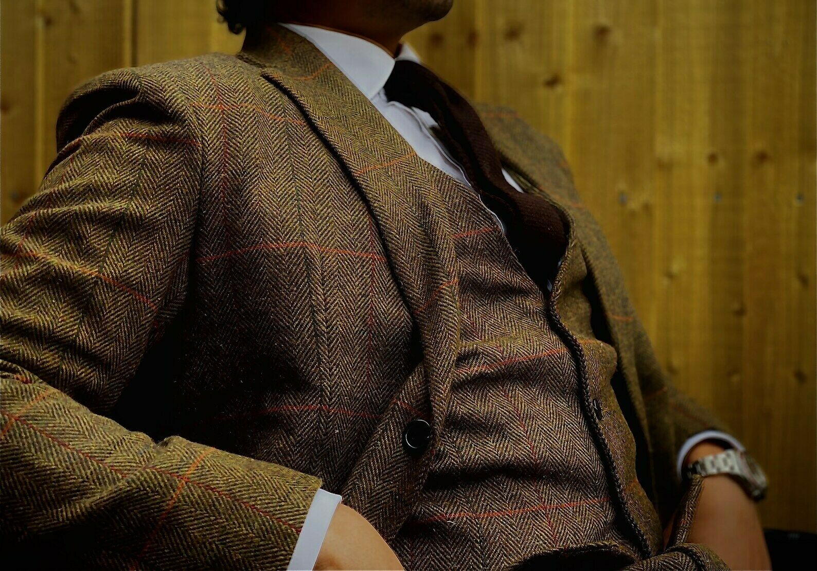 Men Suit Wool Blend Costume Ho - Tailored Coat Wool avis et prix
