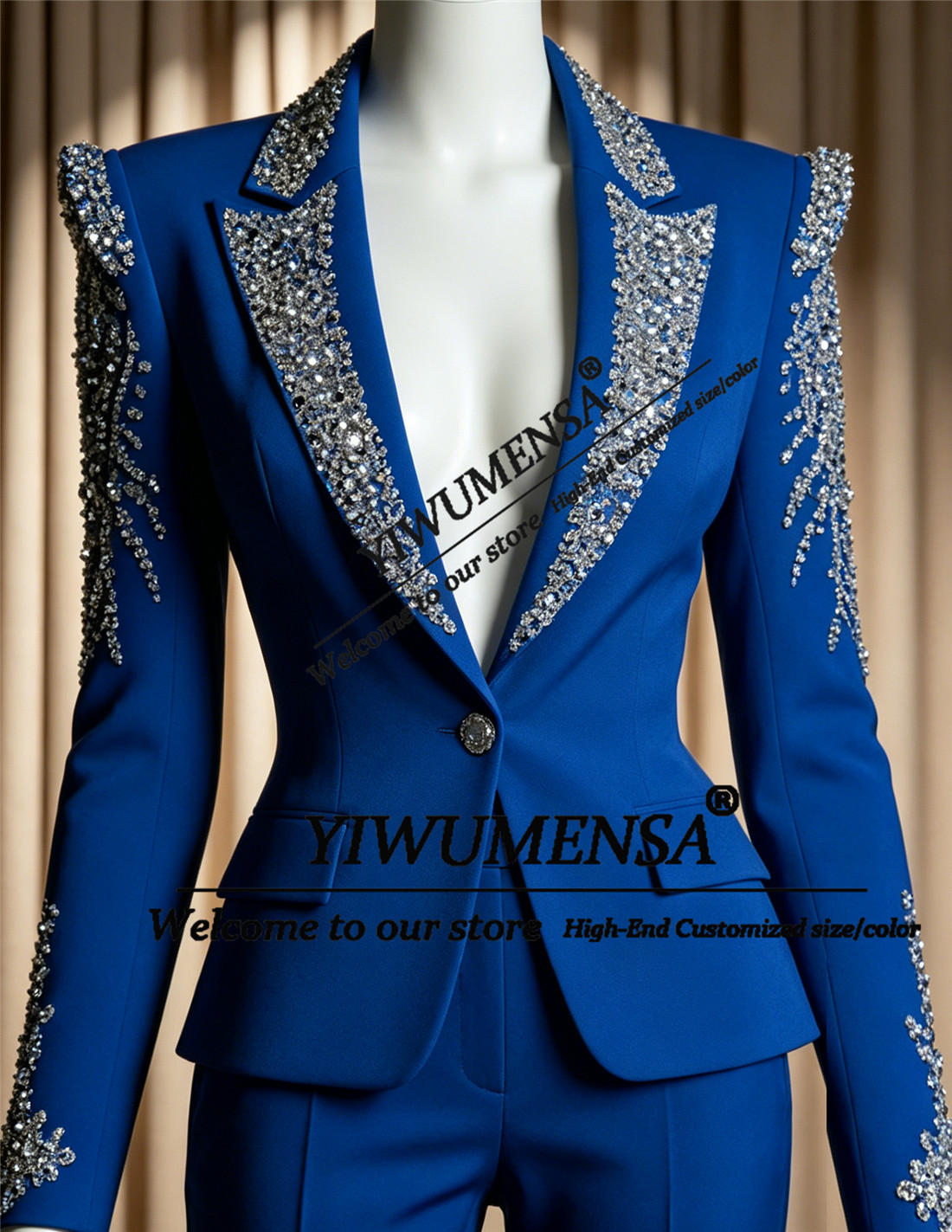 Luxury Women Suits 2 Pieces Se - Women'S Formal Wear With Pants avis et prix