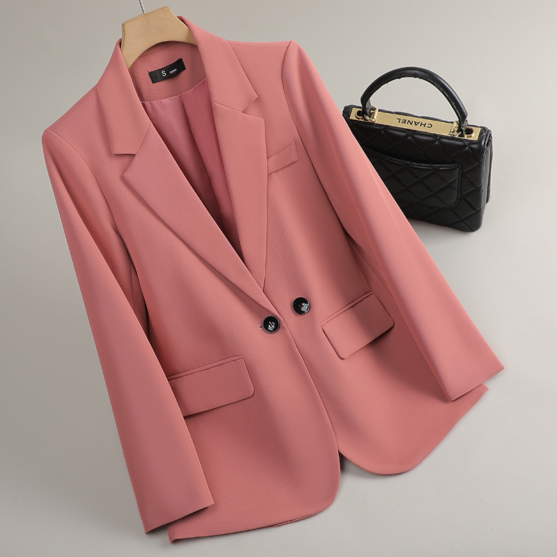 Autumn Long Sleeve Outwear Bla - Formal Winter Wear Women Jacket avis et prix