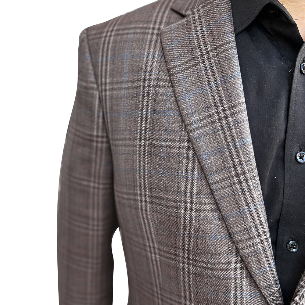 2026 Fashion Men Jacket Brown  - Tailored Coat Wool avis et prix