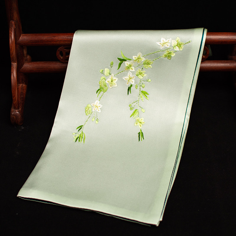 Pure Silk Suzhou Embroidery Sc - Scarf Silk Neck avis et prix