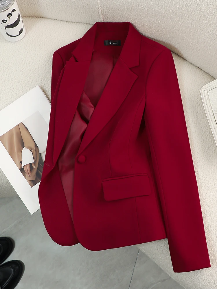 Women Blazer Ladies Red Green  - Formal Winter Wear Women Jacket avis et prix