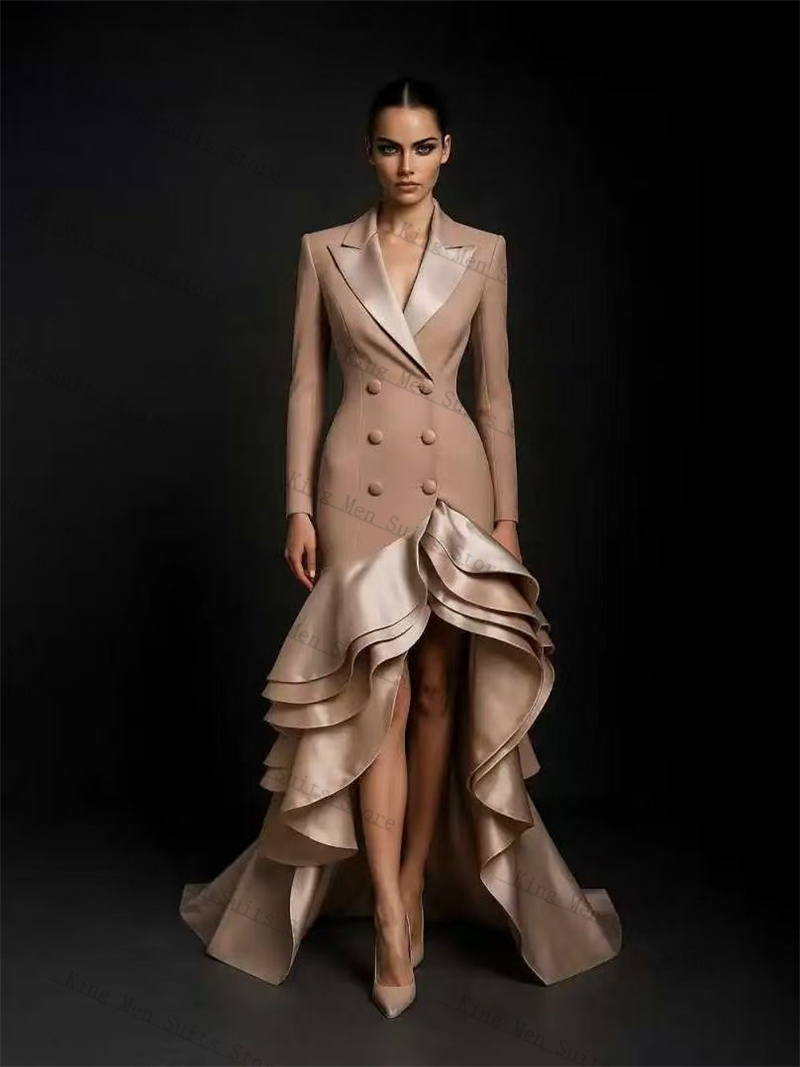 Champagne Women Suits 1 Piece  - Women'S Formal Jackets To Wear With Dresses avis et prix