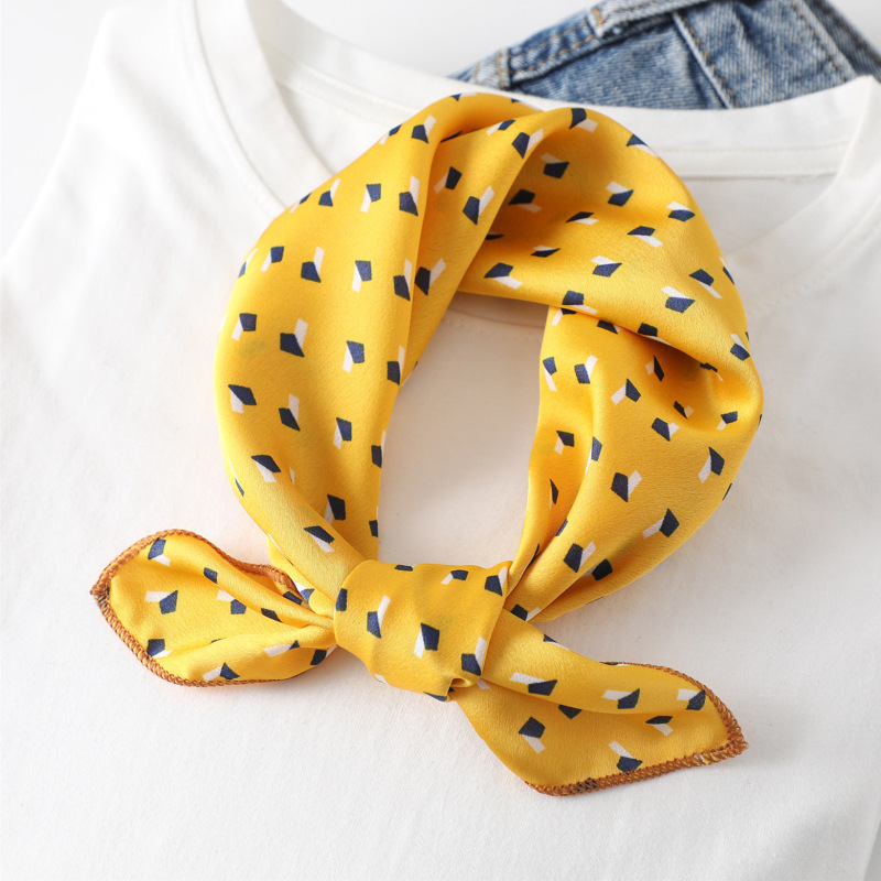 Women scarf  50*50cm Square Sk - Scarf Silk Neck avis et prix