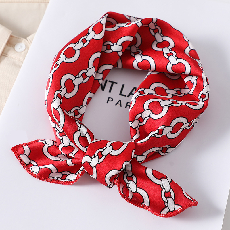 Women scarf  50*50cm Square Sk - Scarf Silk Neck avis et prix