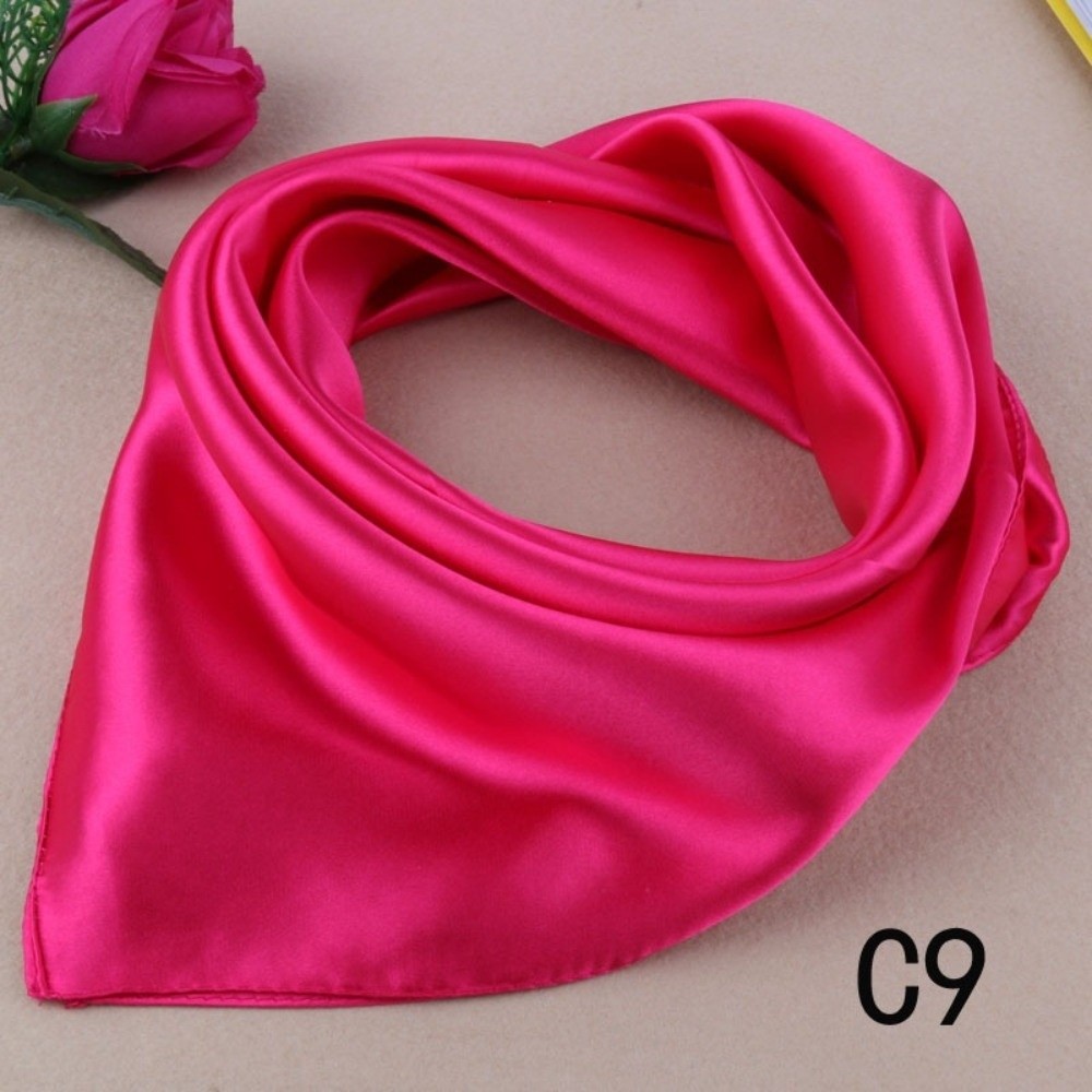 Fashion 60*60cm Silk Scarf Sol - Scarf Silk Neck avis et prix