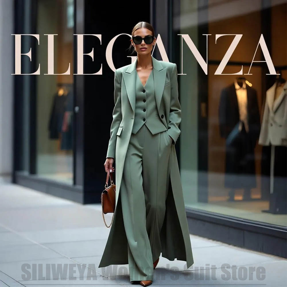 Chic Women's Suit Set Three Pi - Women'S Formal Wear With Pants avis et prix
