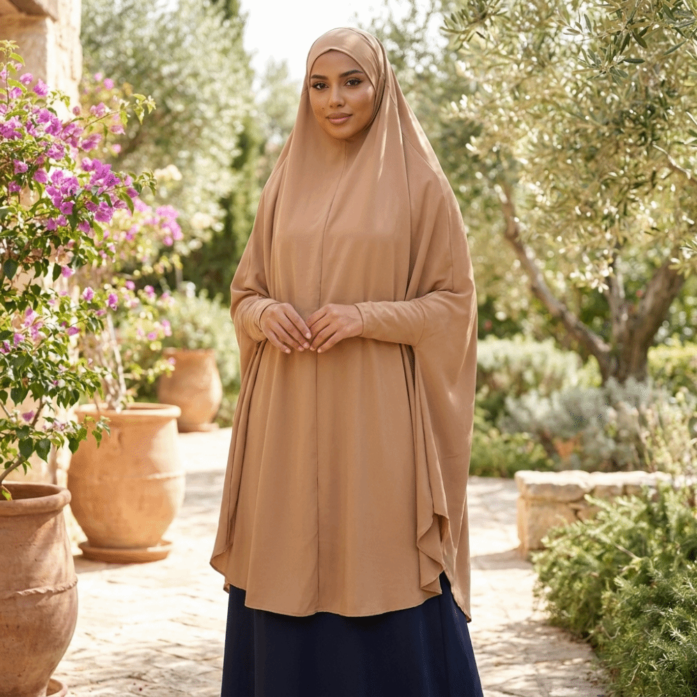 Caftan Plain Muslim Abayas Ele - Women Formal Wear Hijab avis et prix