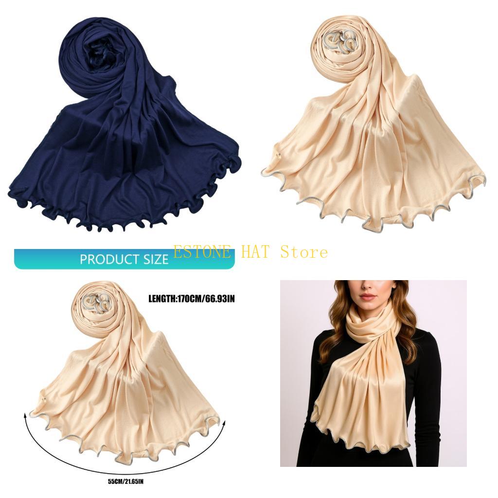 49MF Women Fashion Hijab Scarf - Women Formal Wear Hijab avis et prix