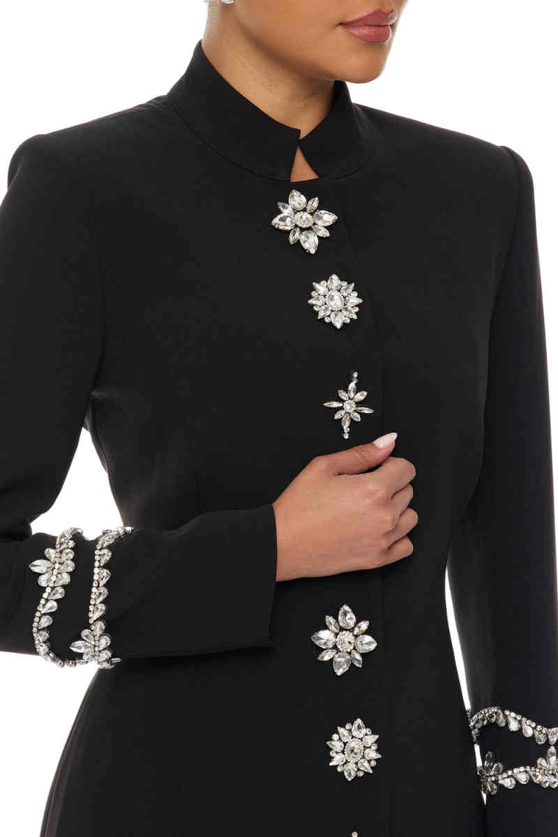 Designer Crystal Women Pants S - Women'S Formal Jackets To Wear With Dresses avis et prix