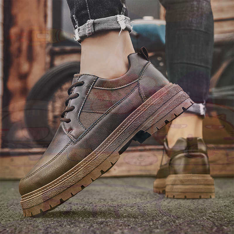 Dark Natural Leather Fashion T - Women'S Formal Wear With Sneakers avis et prix