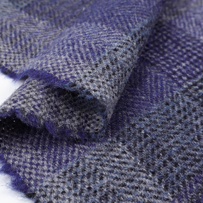 Lue Plaid 95%Wool Tweed Sewing - Tailored Coat Wool avis et prix