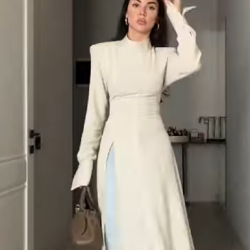 Women's Elegant High Neck Long - Women'S Elegant Formal Wear avis et prix