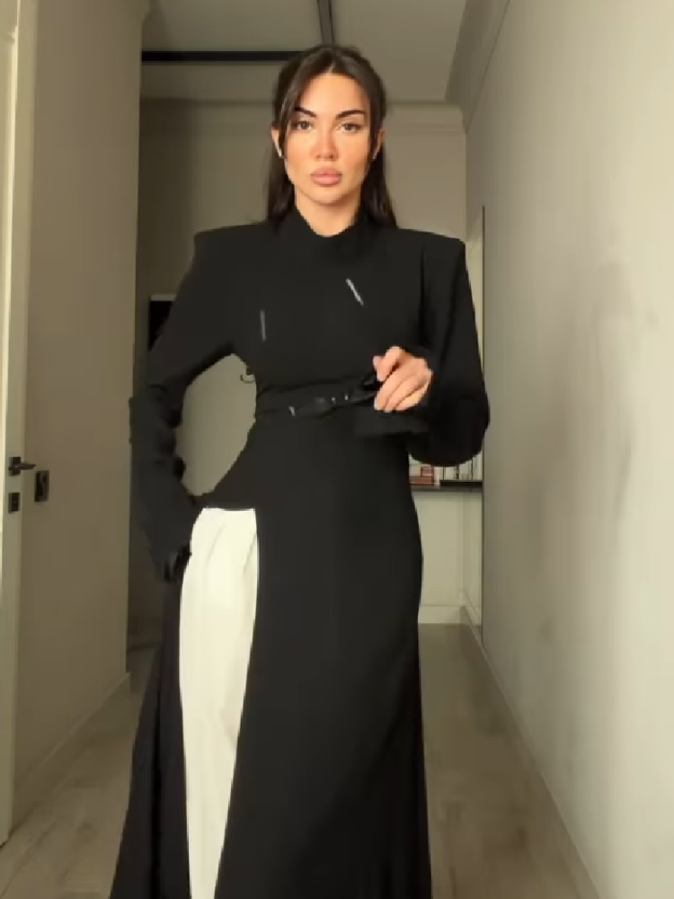 Women's Elegant High Neck Long - Women'S Elegant Formal Wear avis et prix