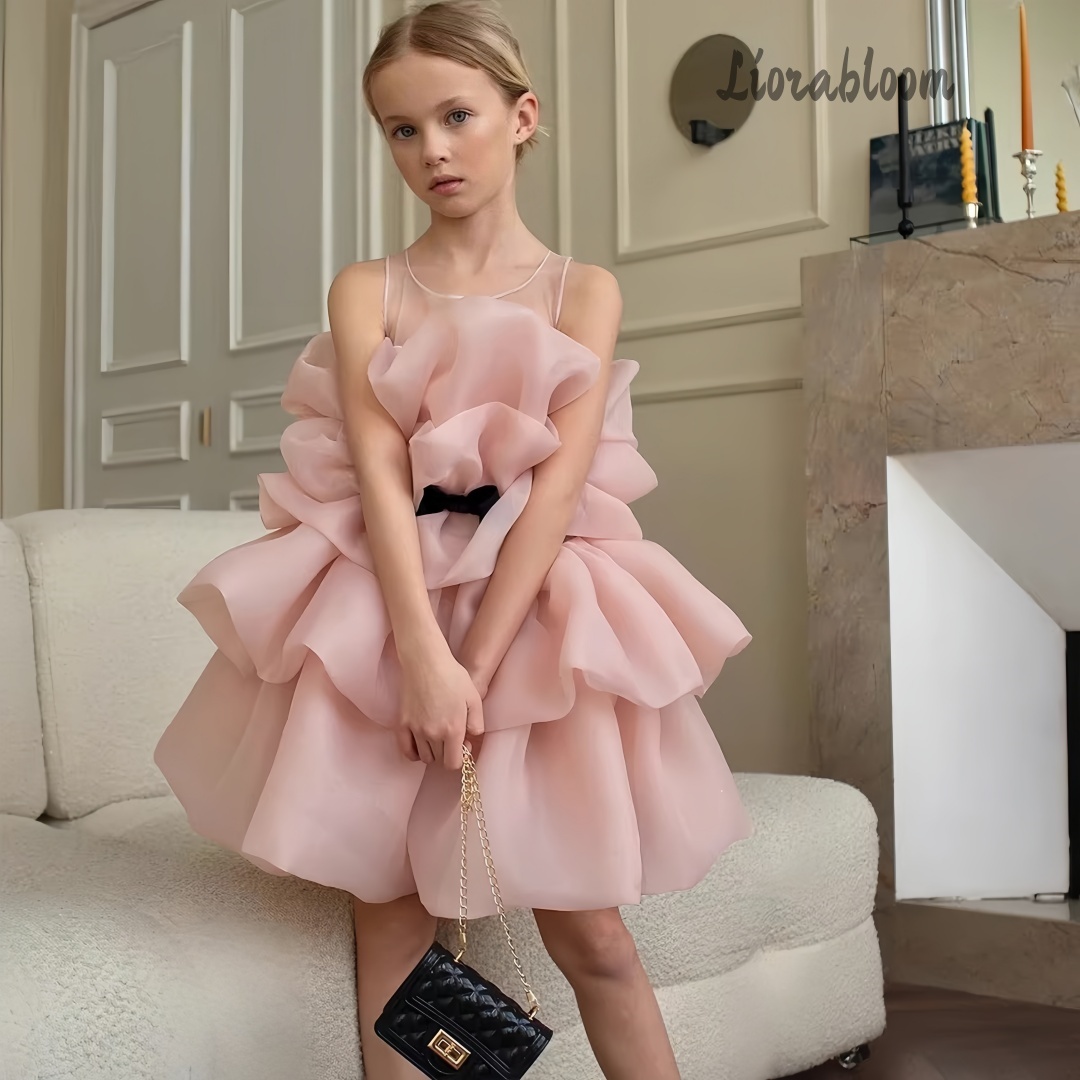 Multi Colored Layered Girls' F - Women'S Formal Wear For Girls avis et prix