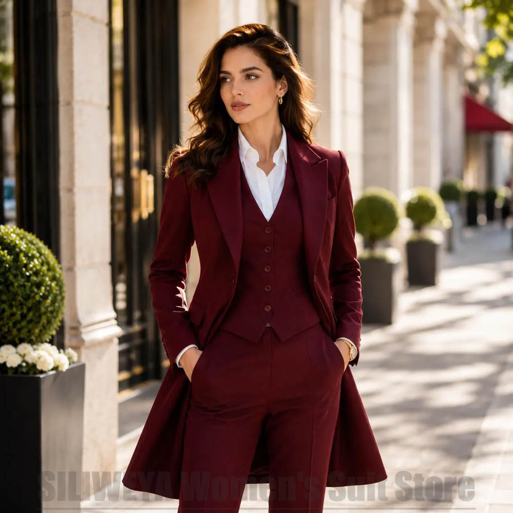 Fashion Women 3 Piece Suit Ele - Women Formal Wear Shirts avis et prix