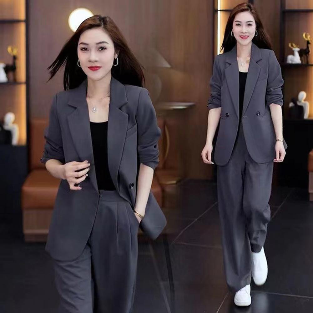Women Coat Pants Set Formal Co - Women'S Formal Wear With Pants avis et prix