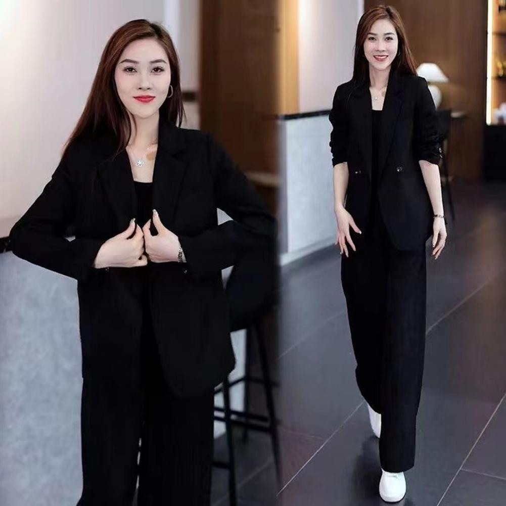 Women Coat Pants Set Formal Co - Women'S Formal Wear With Pants avis et prix