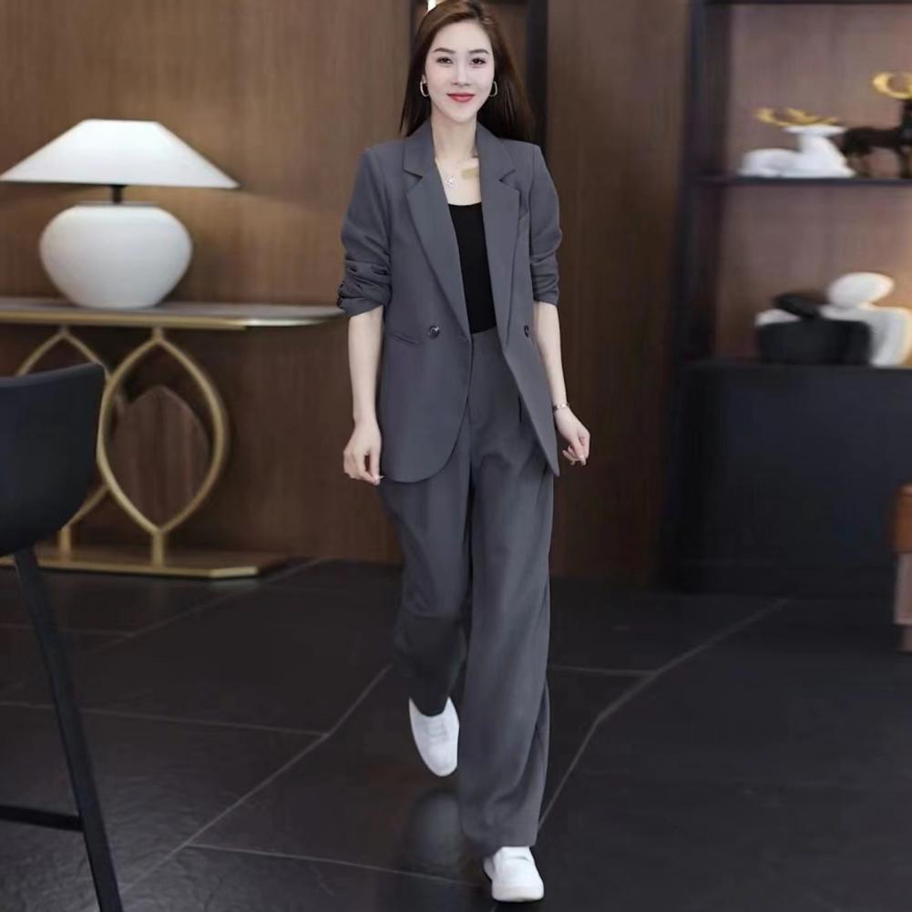 Women Coat Pants Set Formal Co - Women'S Formal Wear With Pants avis et prix