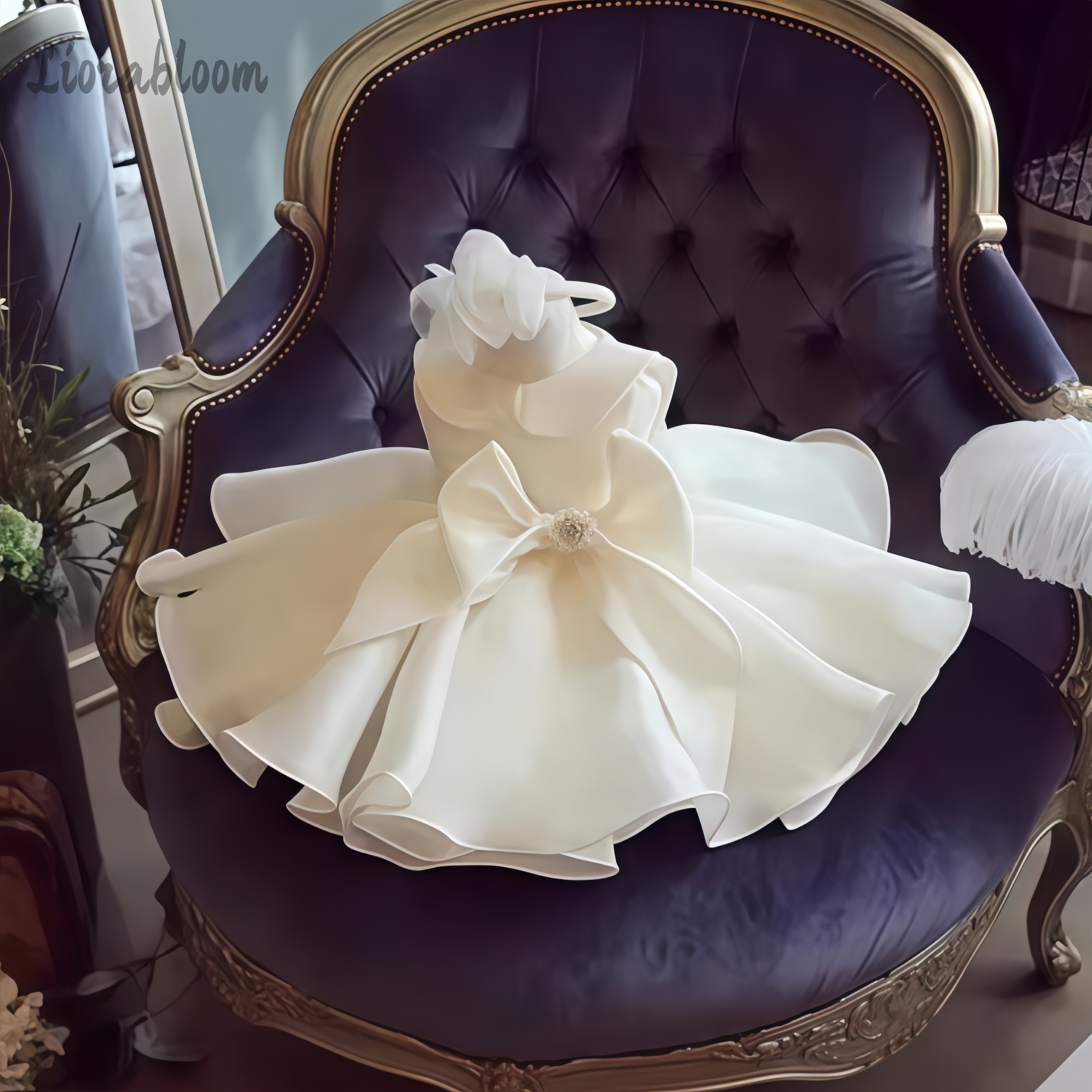 White Pearl Embellished Dress  - Women'S Elegant Formal Wear avis et prix