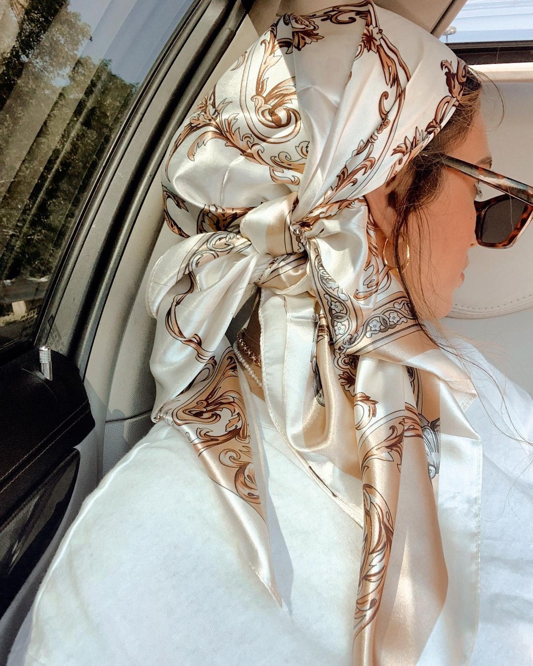 Satin Square Scarf Women Musli - Scarf Silk Neck avis et prix