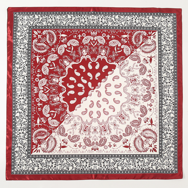 Satin Square Scarf Women Musli - Scarf Silk Neck avis et prix