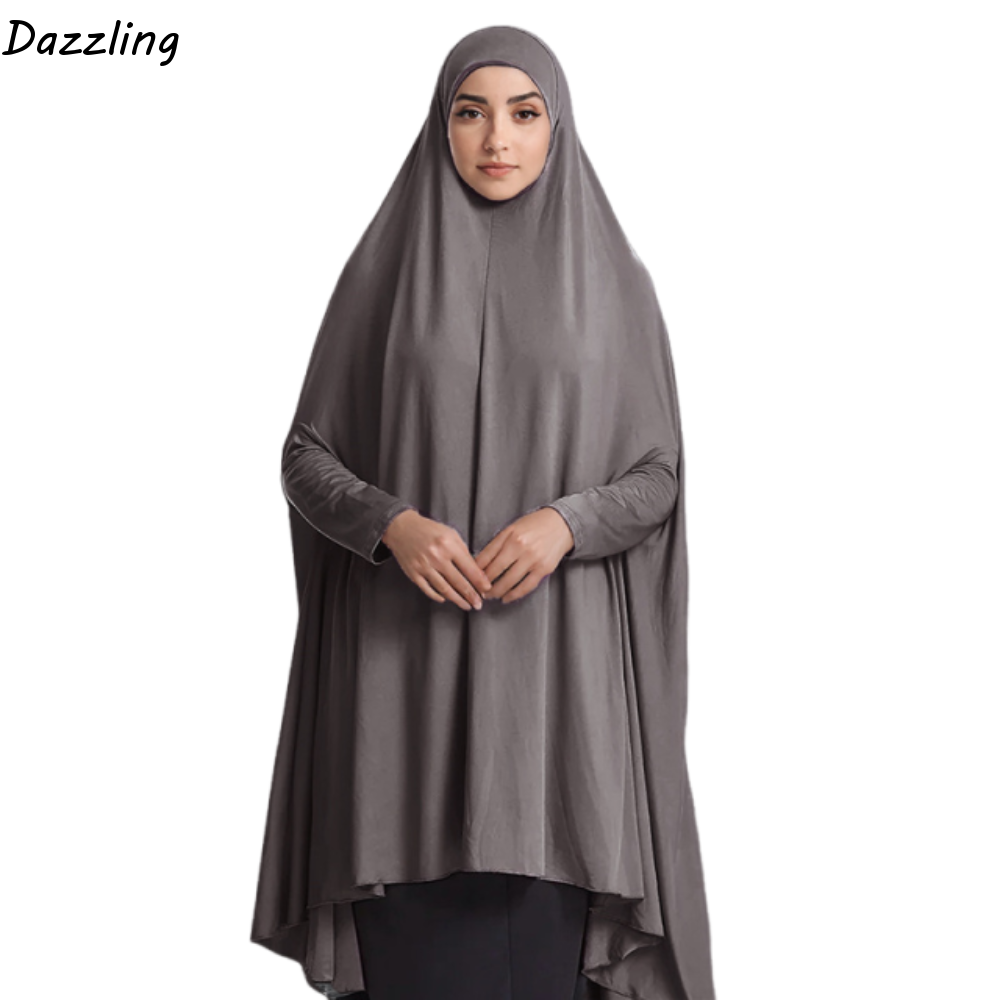 Caftan Plain Muslim Abayas Mod - Women Formal Wear Hijab avis et prix