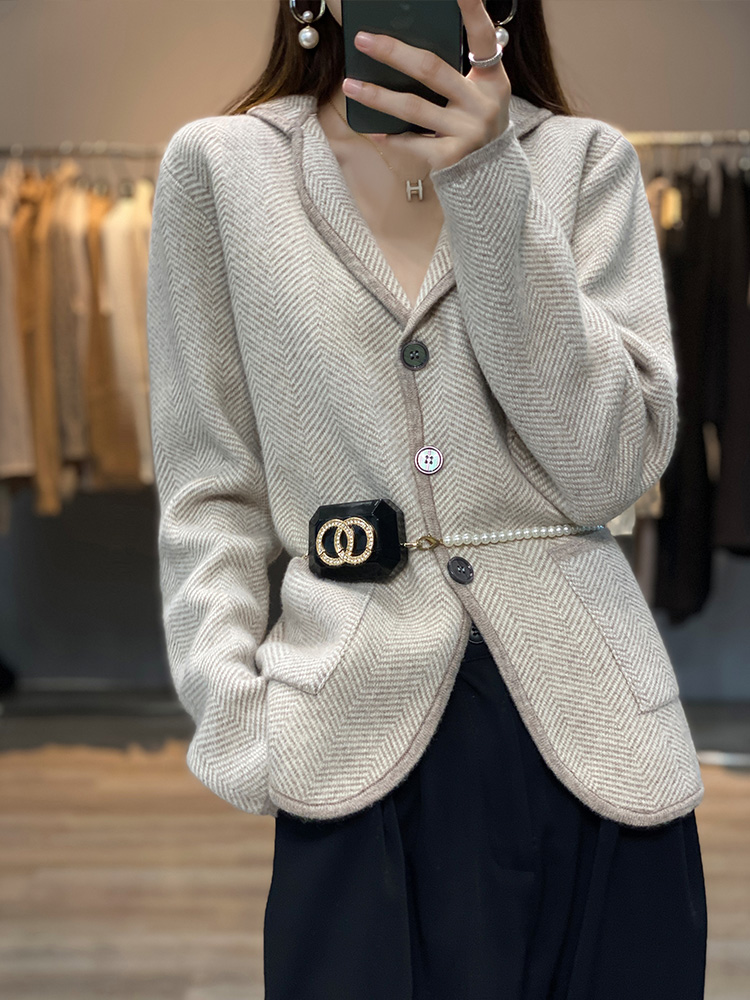 Autumn Winter Women Pure Cashm - Tailored Coat Wool avis et prix