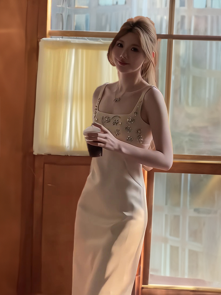 Elegant Heavy Work Satin Eveni - Women'S Formal Wear For Girls avis et prix