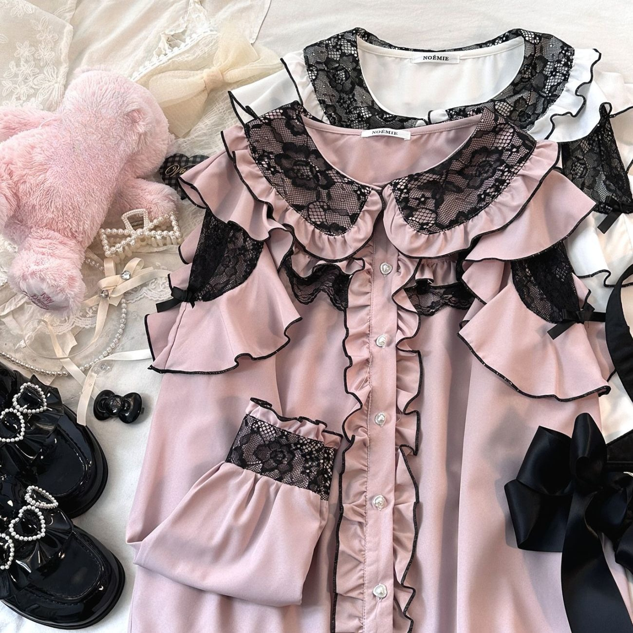 Kawaii Harajuku JK Women Bow L - Women Formal Wear Shirts avis et prix