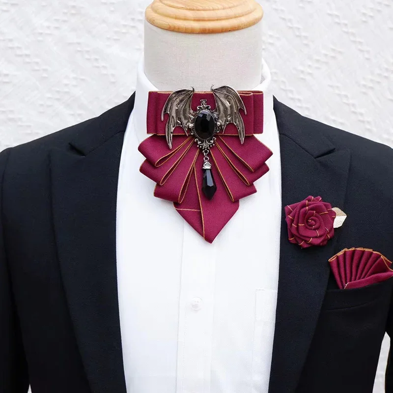 Men's Bow Tie Brooch Set Briti - Women Formal Wear Shirts avis et prix