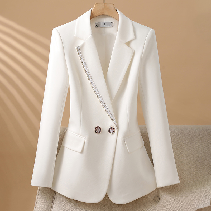 Fashion Women Blazer Long Slee - Formal Winter Wear Women Jacket avis et prix