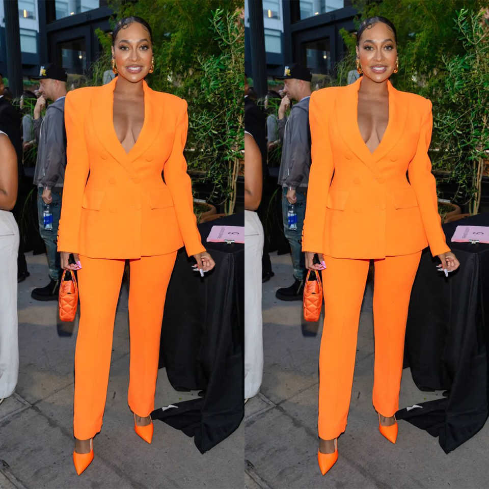 Customized Orange Spring Women - Women'S Formal Jackets To Wear With Dresses avis et prix