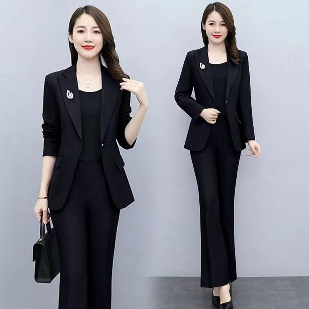 2 Pcs/Set Lady Formal Coat Pan - Women'S Formal Wear With Pants avis et prix