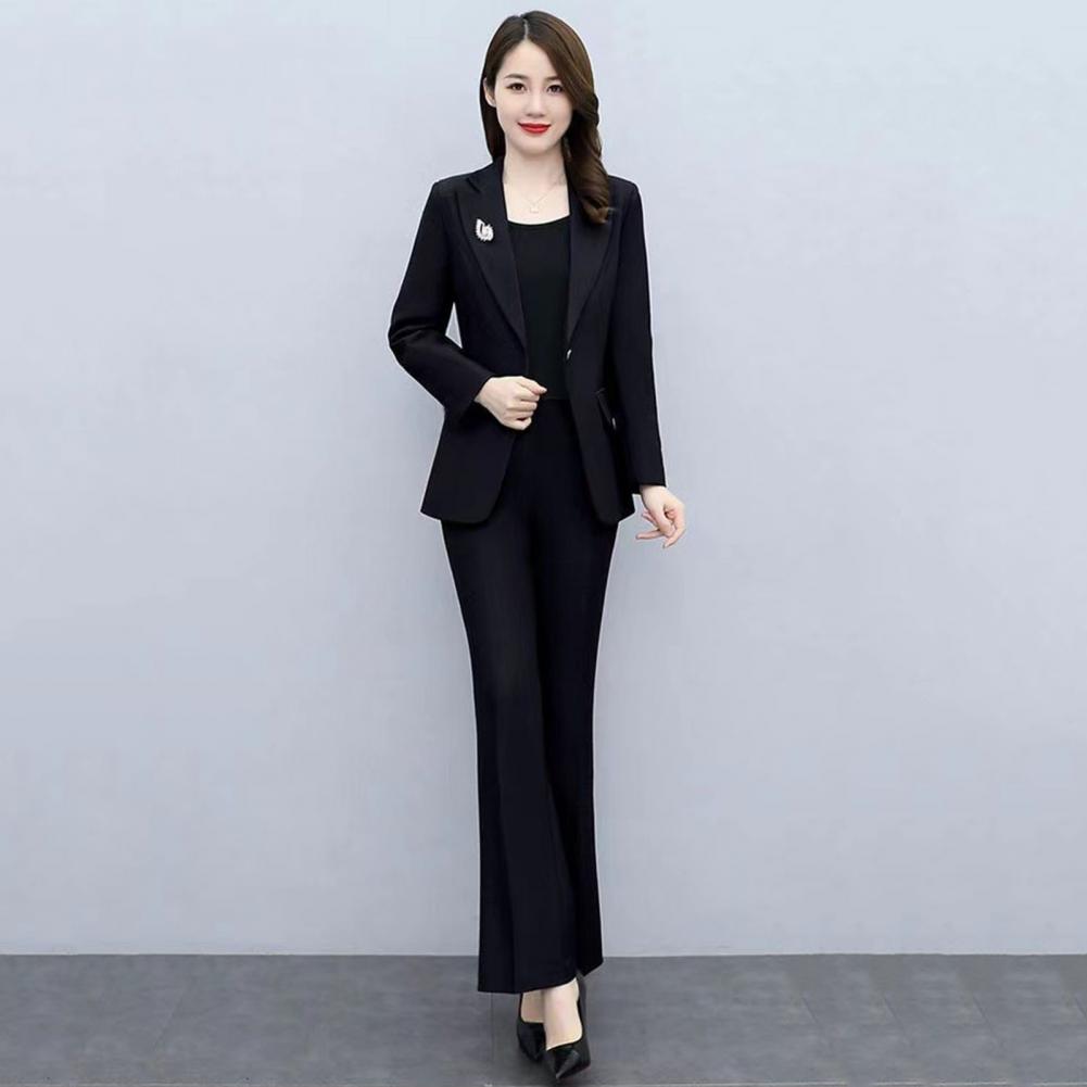 2 Pcs/Set Lady Formal Coat Pan - Women'S Formal Wear With Pants avis et prix