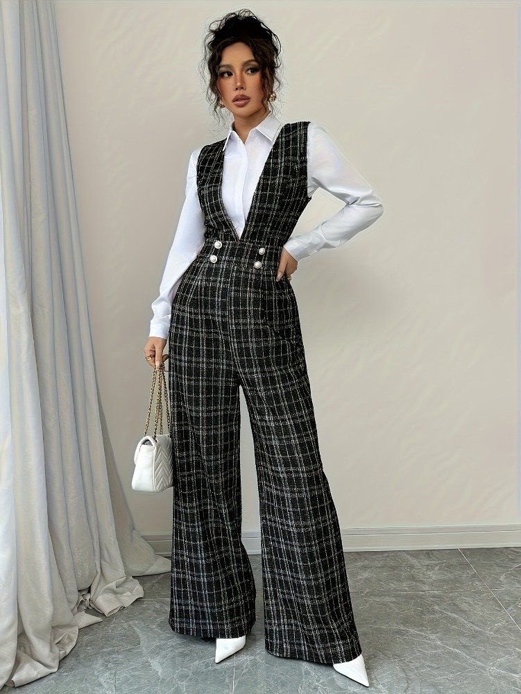 Women High Waist Wide Leg Plai - Women'S Elegant Formal Wear avis et prix