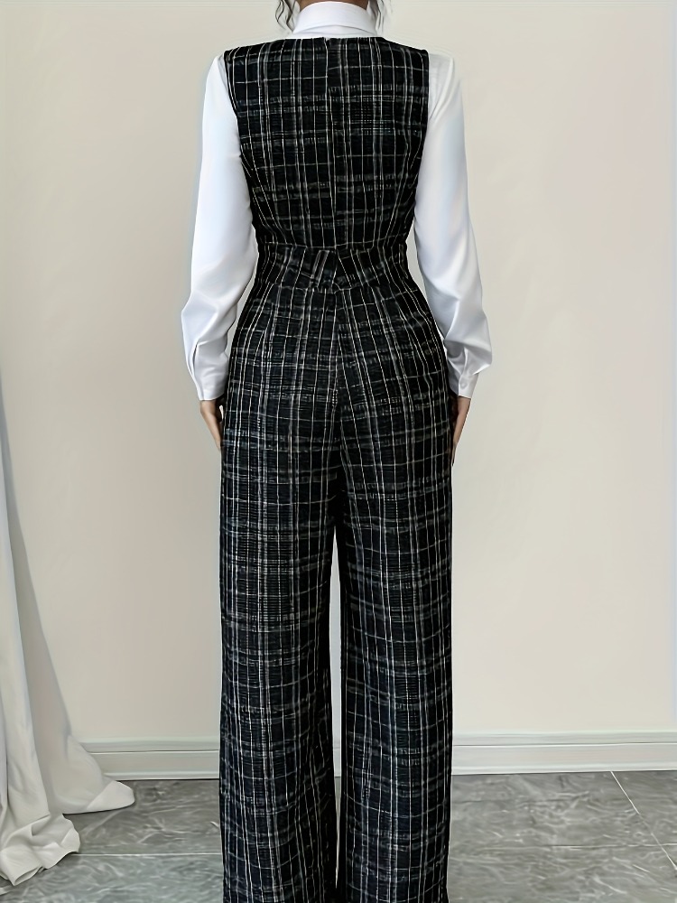 Women High Waist Wide Leg Plai - Women'S Elegant Formal Wear avis et prix