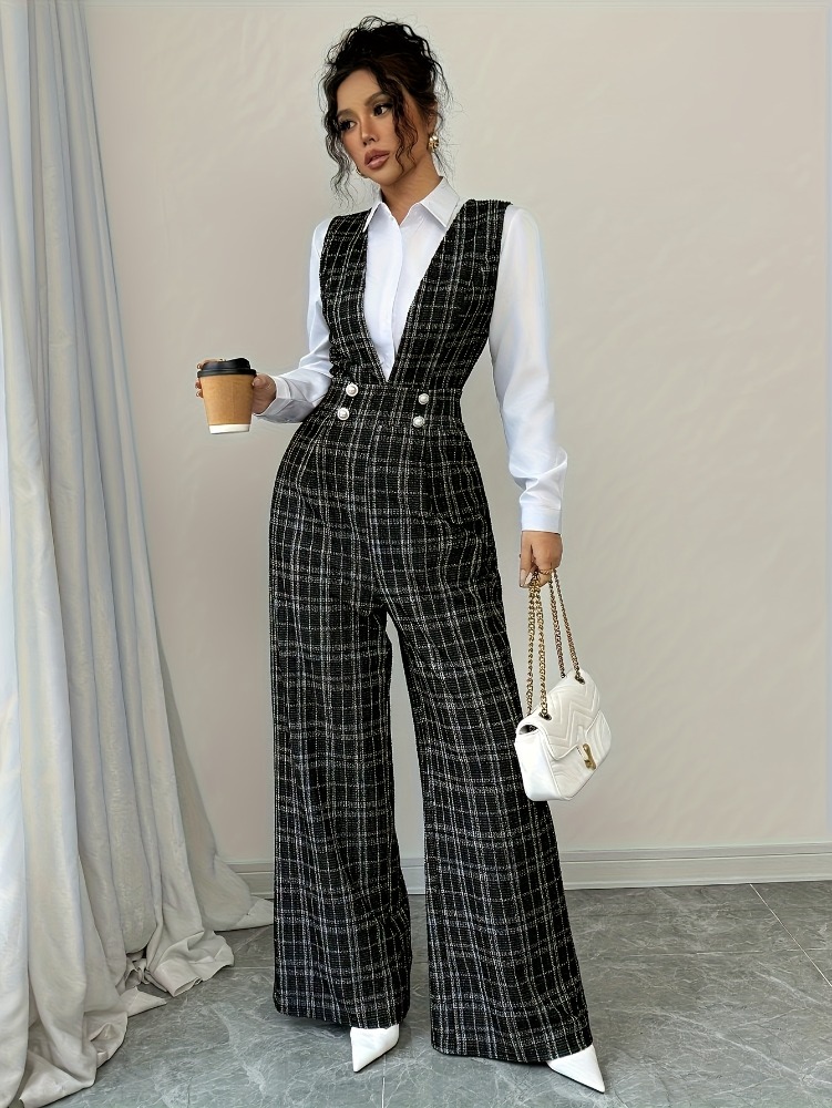 Women High Waist Wide Leg Plai - Women'S Elegant Formal Wear avis et prix