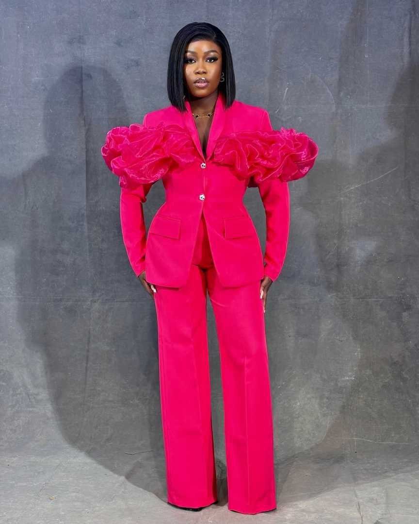 Customized Hot Pink Women Pant - Women'S Formal Jackets To Wear With Dresses avis et prix