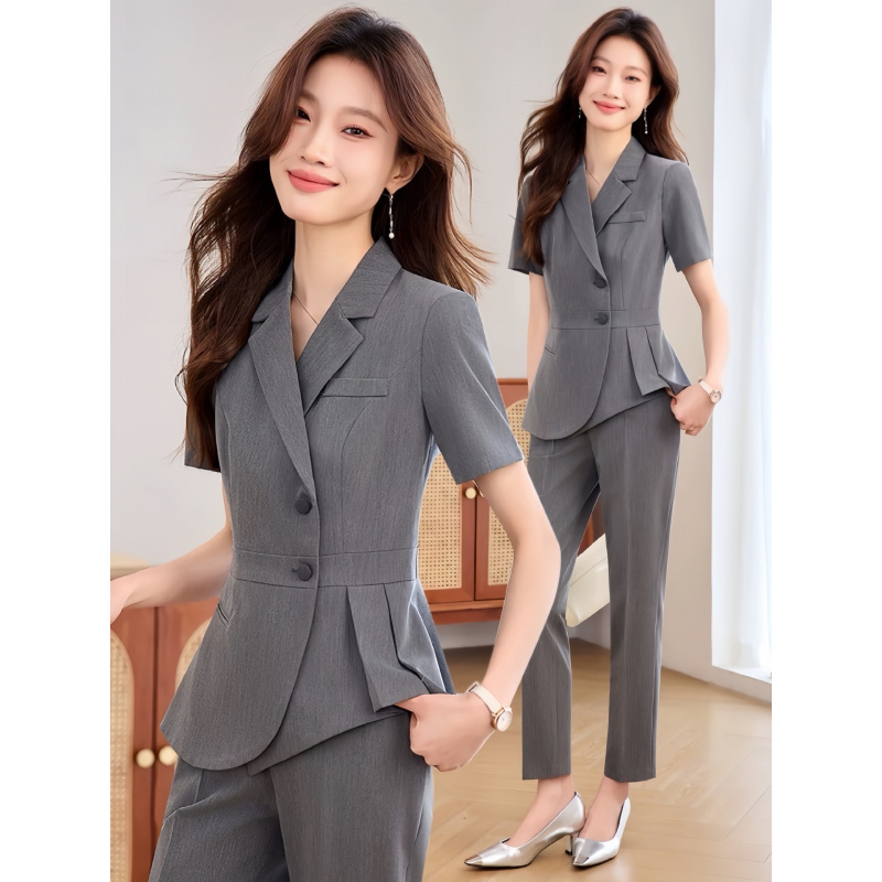 Navy blue women's thin profess - Women Formal Wear Shirts avis et prix