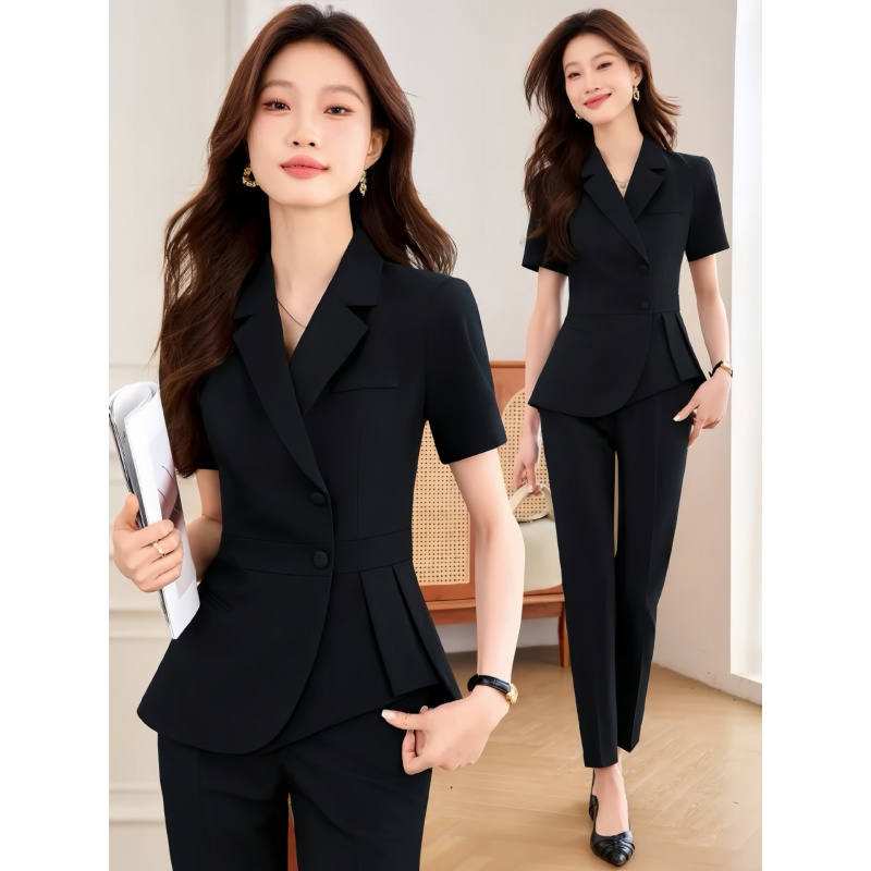 Navy blue women's thin profess - Women Formal Wear Shirts avis et prix